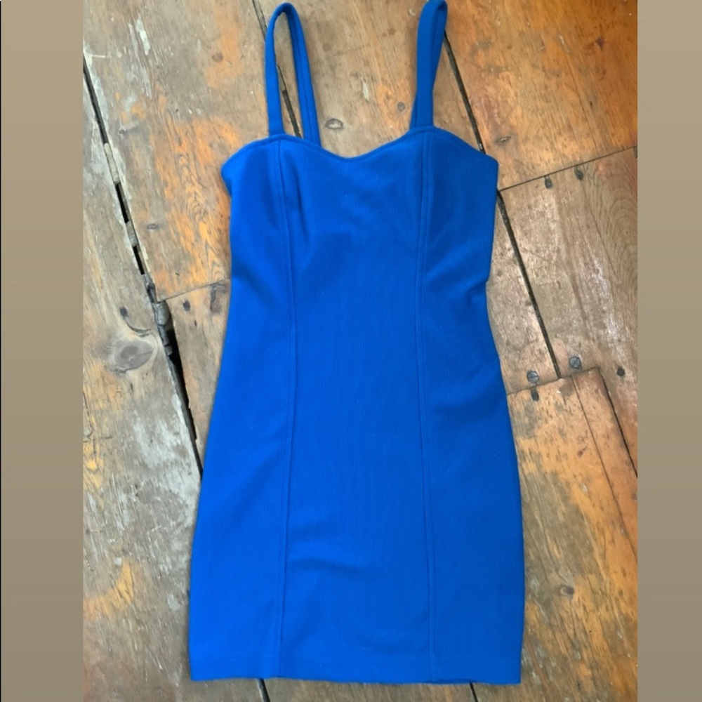 Blue dress